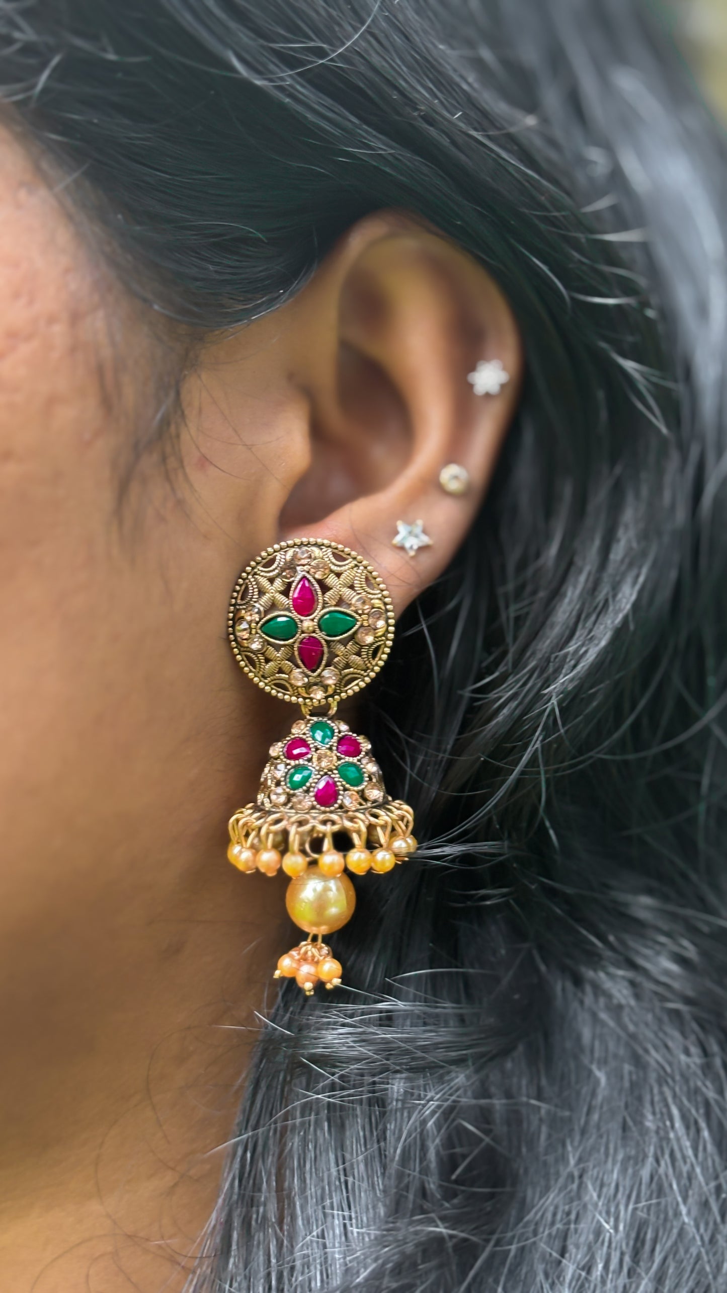 Royal Heritage Jhumkas