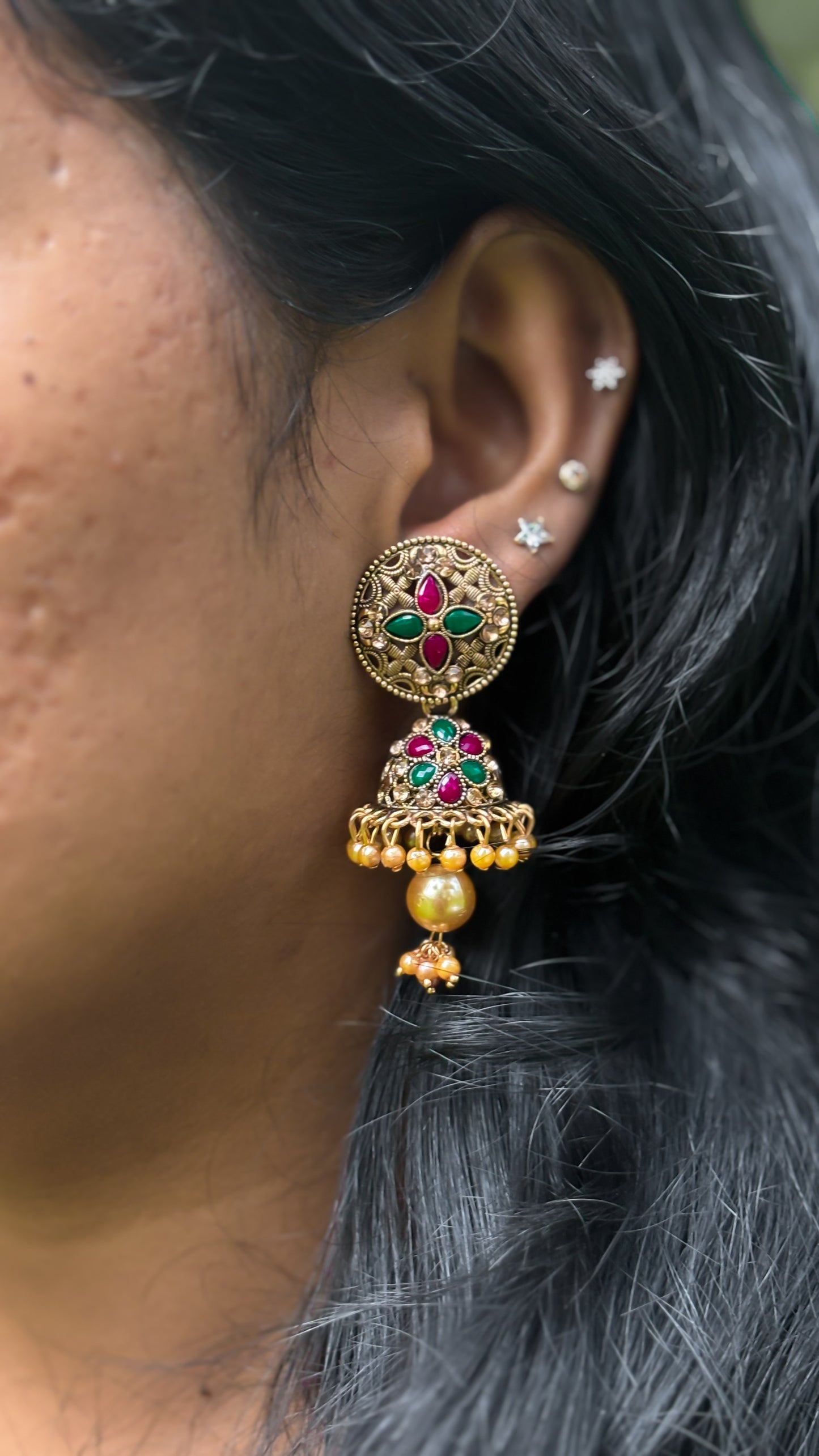 Royal Heritage Jhumkas